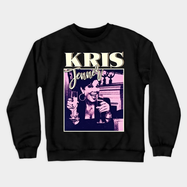 Kris Jenner Crewneck Sweatshirt by Zachariya420